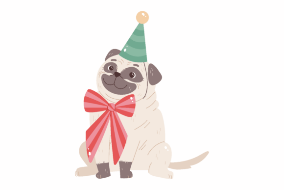 Christmas Party Pug Embroidery Review