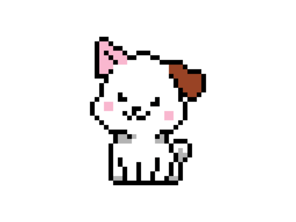 Cute 8 Bit Pixel Art Embroidery Design Review