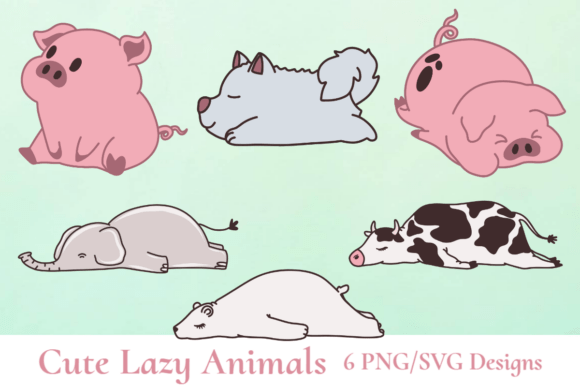 Cute Lazy Animals Set Review