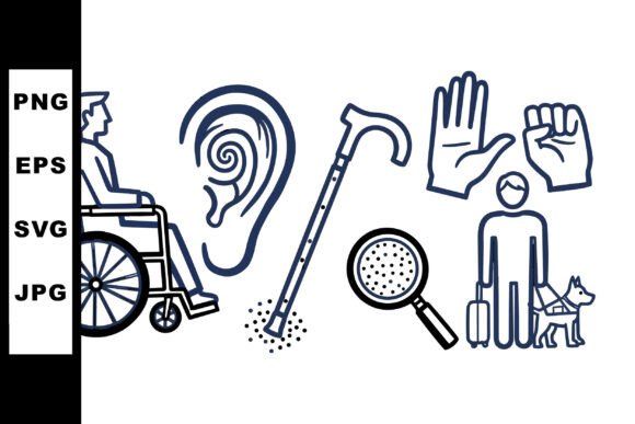 Disability Awareness Icon Set Review