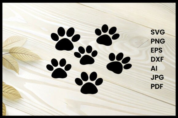 Foot Print Silhouette Vector Review