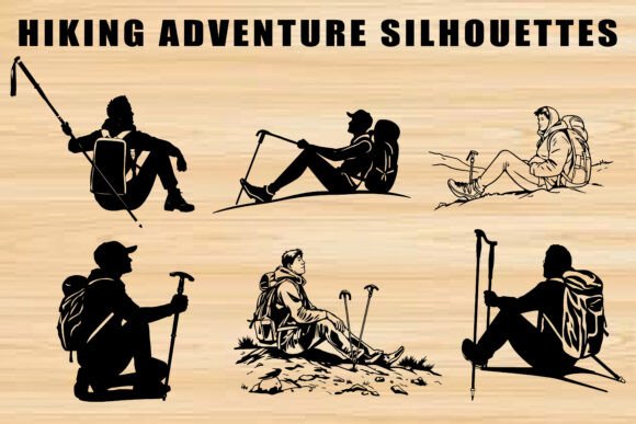 Hiking with Dogs Silhouette Review