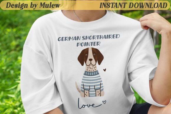 Minimal German Shorthaired Pointer PNG Review
