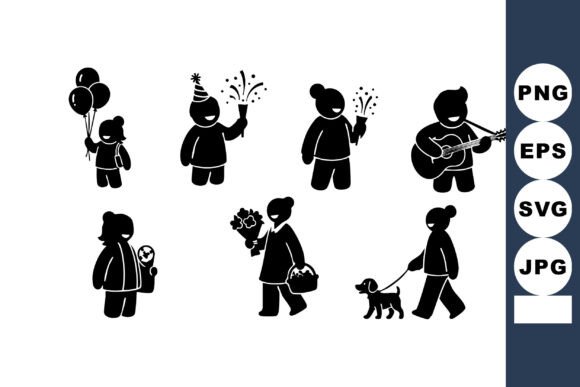 Silhouette People Party Celebration Review