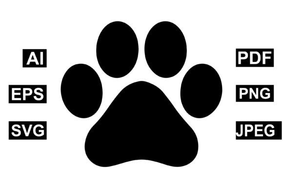 Simple Bold Animal Paw Print Review