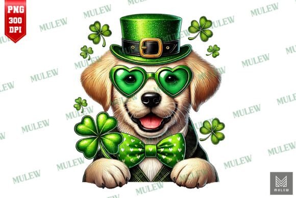 St Patrick's Day Labrador Retriever PNG Review