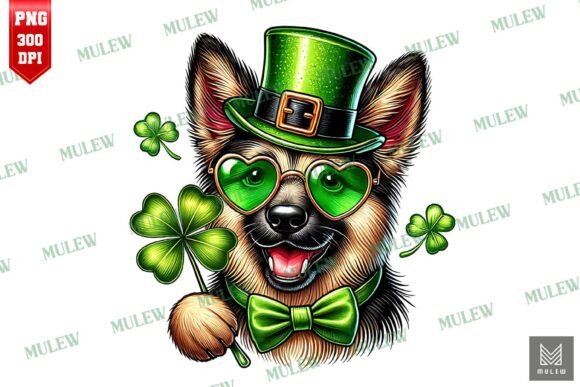 St Patrick’s Day German Shepherd PNG Review